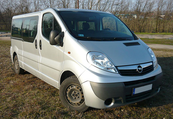 Opel Vivaro bérlés